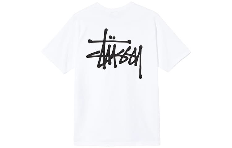 Футболка Stussy Web, окрашенная пигментом