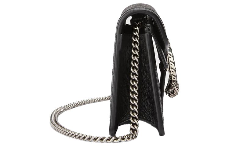 Женская сумка через плечо GUCCI Dionysus GG Super Mini, черная