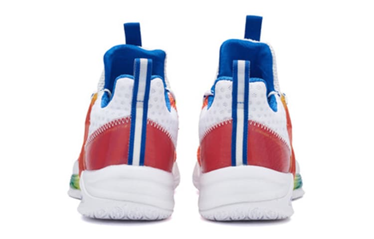 361° Big3 2.0 Q Bouncy Cushioning Mid-Top Performance Баскетбольные кроссовки мужские Vermilion Orange