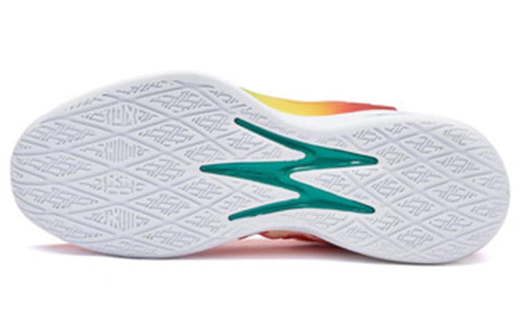 361° Big3 2.0 Q Bouncy Cushioning Mid-Top Performance Баскетбольные кроссовки мужские Vermilion Orange