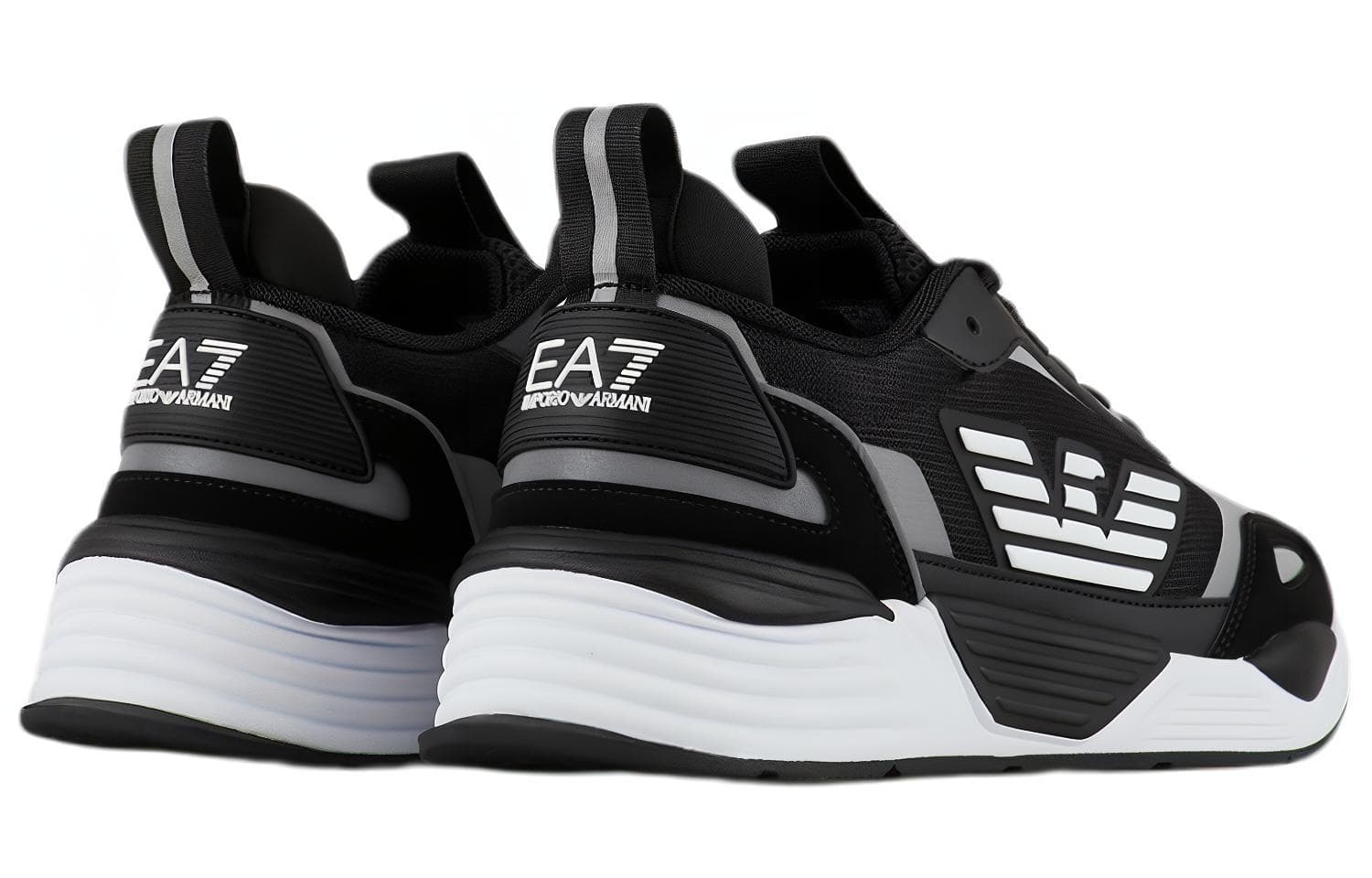 Кроссовки Ea7 EMPORIO ARMANI Color Block на шнуровке