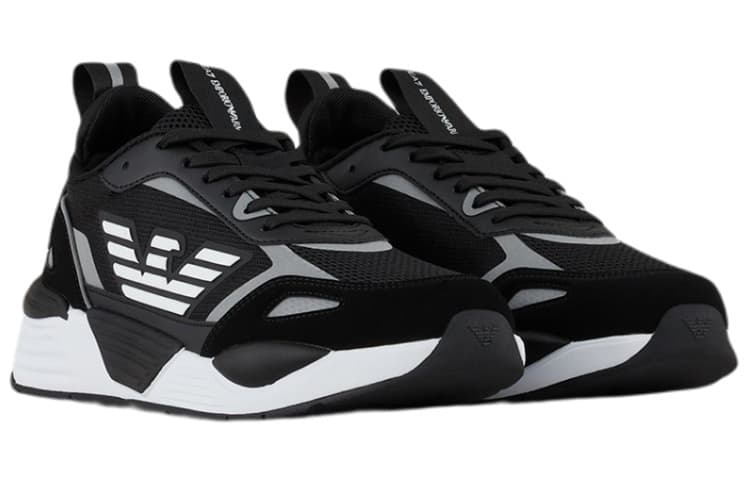 Кроссовки Ea7 EMPORIO ARMANI Color Block на шнуровке