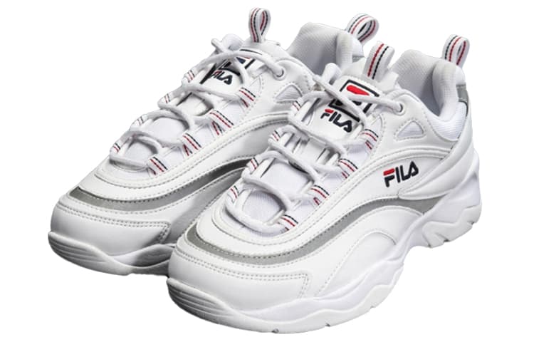 FILA Ray VNTG Массивные кроссовки белые/серебристые женские