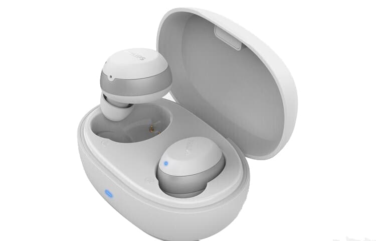 PHILIPS TAT1285 Беспроводные Bluetooth-наушники с активным шумоподавлением, спортивная музыка, совместимость с Apple Huawei