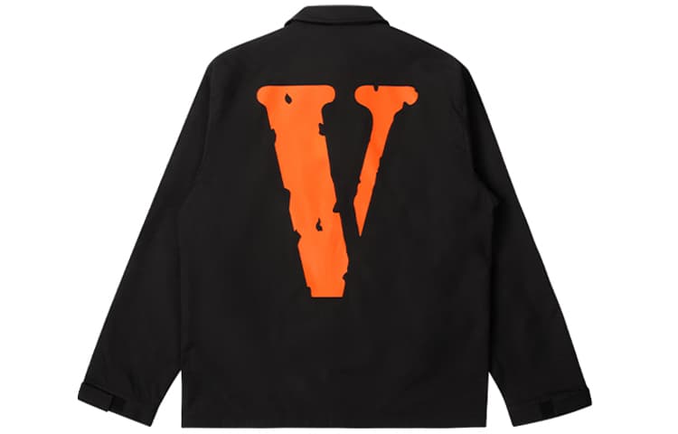 VLONE Jacket Fall Unisex Black Orange