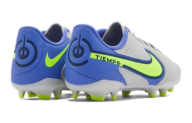 Nike Tiempo Legend 9 Academy FG/MG, серый, королевский синий, GS