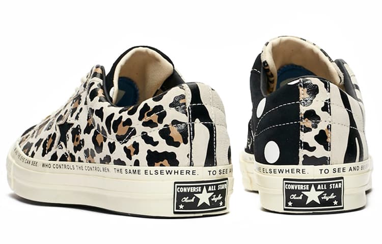 Converse Brain Dead X Converse One Star Low, мультипринт