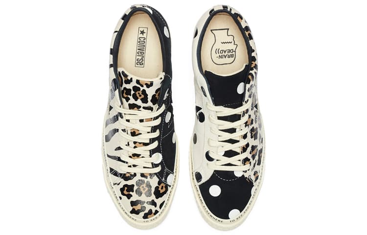 Converse Brain Dead X Converse One Star Low, мультипринт