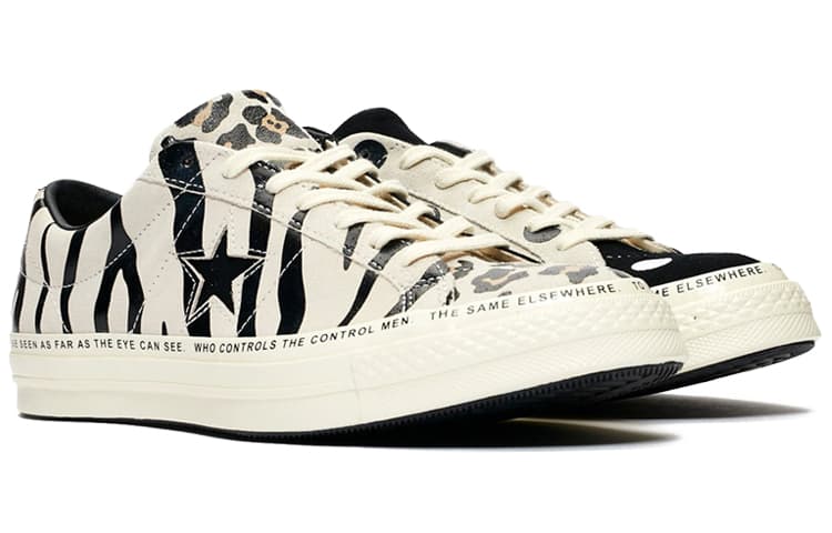 Converse Brain Dead X Converse One Star Low, мультипринт