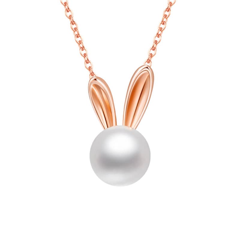 Женские ожерелья из стерлингового серебра 925 пробы VANA, жемчужные ожерелья