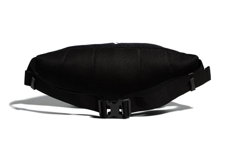 Поясная сумка Adidas из полиэстера, обычный унисекс, черный/белый