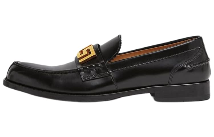 VERSACE Greca Loafer 'Black Gold'