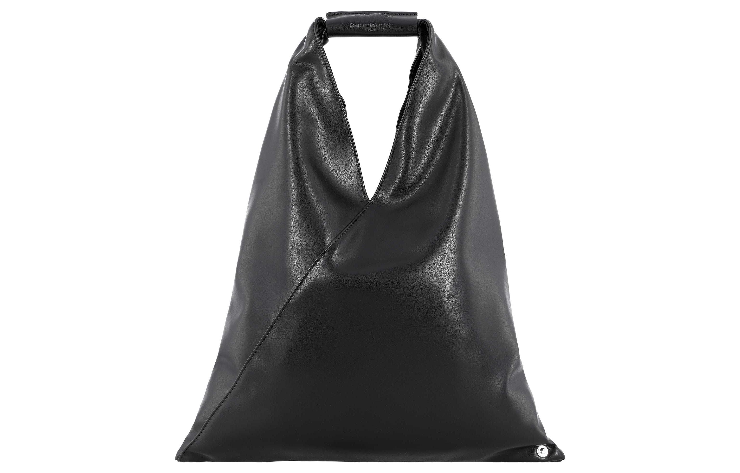 MM6 Maison Margiela Сумка через плечо из искусственной кожи HOBO Большая сумка через плечо, маленькая сумка унисекс, черная