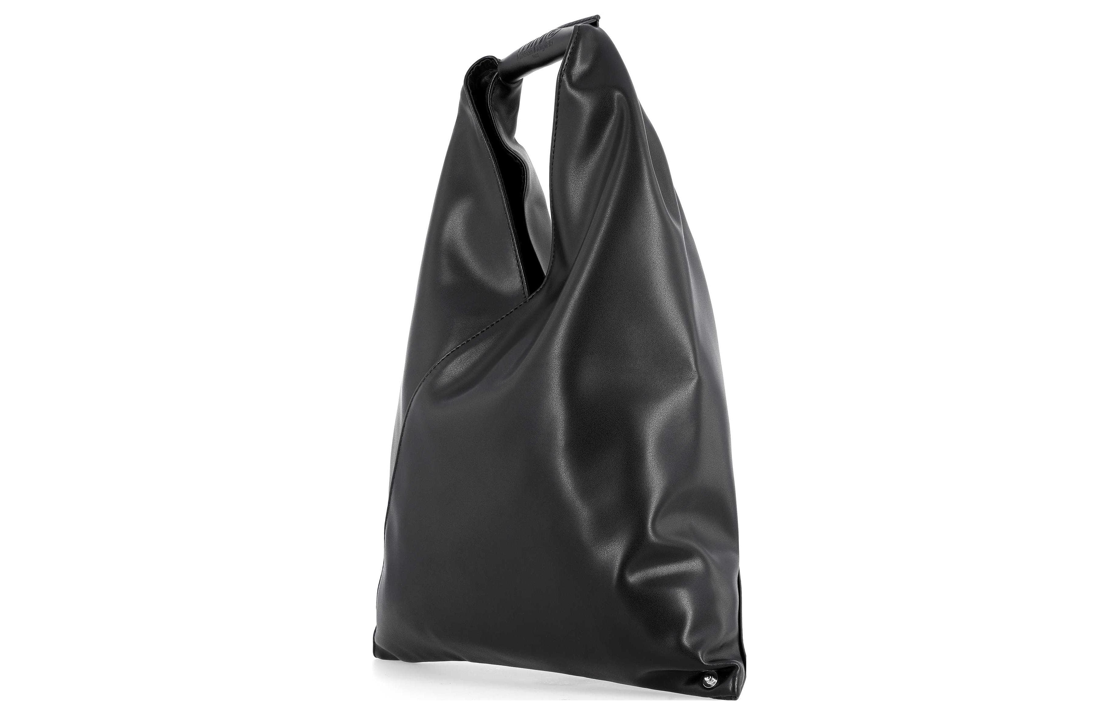 MM6 Maison Margiela Сумка через плечо из искусственной кожи HOBO Большая сумка через плечо, маленькая сумка унисекс, черная