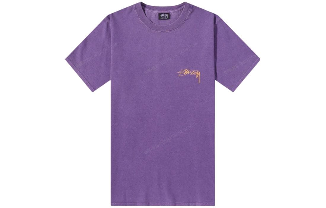 Футболка Stussy Statue, окрашенная пигментом