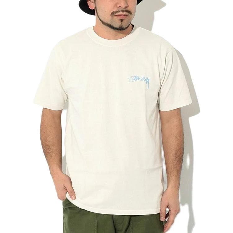 Футболка Stussy Statue, окрашенная пигментом