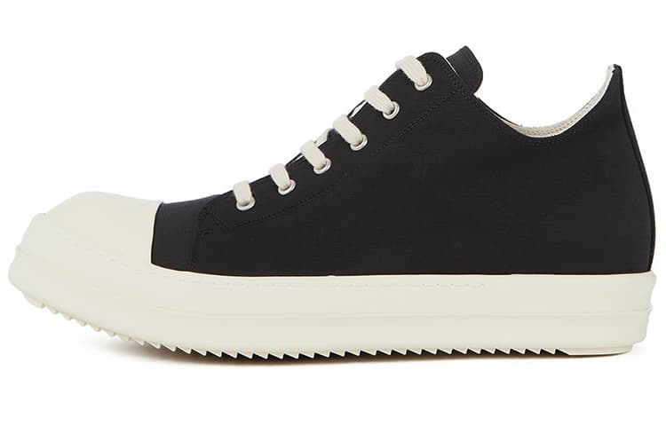 Rick Owens DRKSHDW Low Cotton Nylon Black Milk