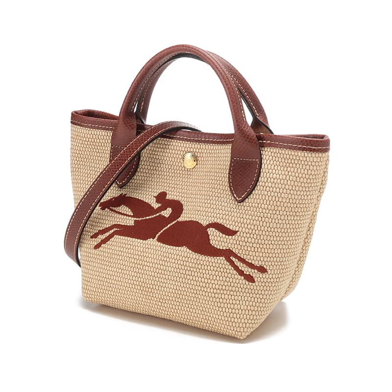 Сумки LONGCHAMP Le Pliage Paris цвета хаки и коричневого цвета