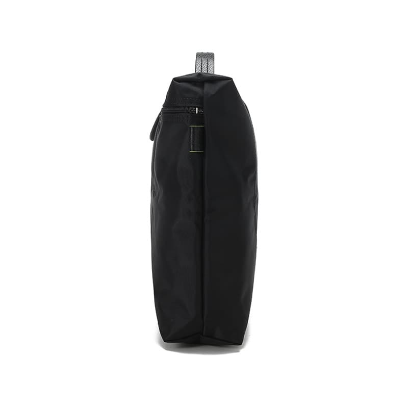 LONGCHAMP Le Pliage Зеленая парусиновая сумка, сумка для ноутбука, женский черный портфель