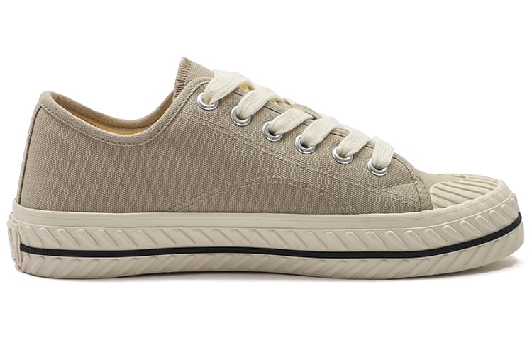 MLB Playball Износостойкие низкие кеды Playball Origin из парусины унисекс Бежевый Желтый