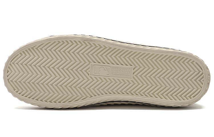 MLB Playball Износостойкие низкие кеды Playball Origin из парусины унисекс Бежевый Желтый