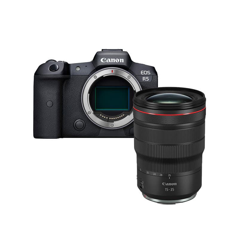 Корпус беззеркальной камеры Canon EOS R5, комплект, полнокадровая короткометражная пленка 8K