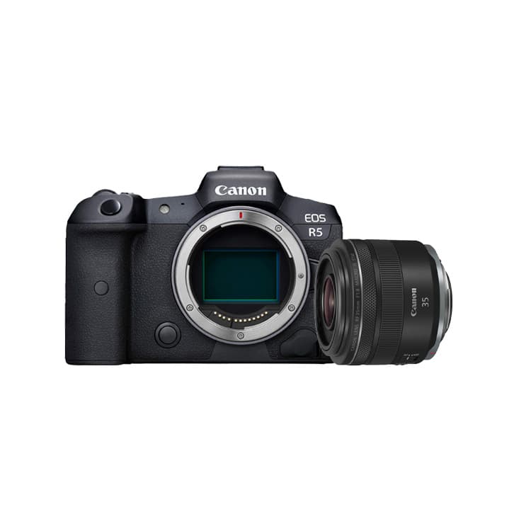 Корпус беззеркальной камеры Canon EOS R5, комплект, полнокадровая короткометражная пленка 8K