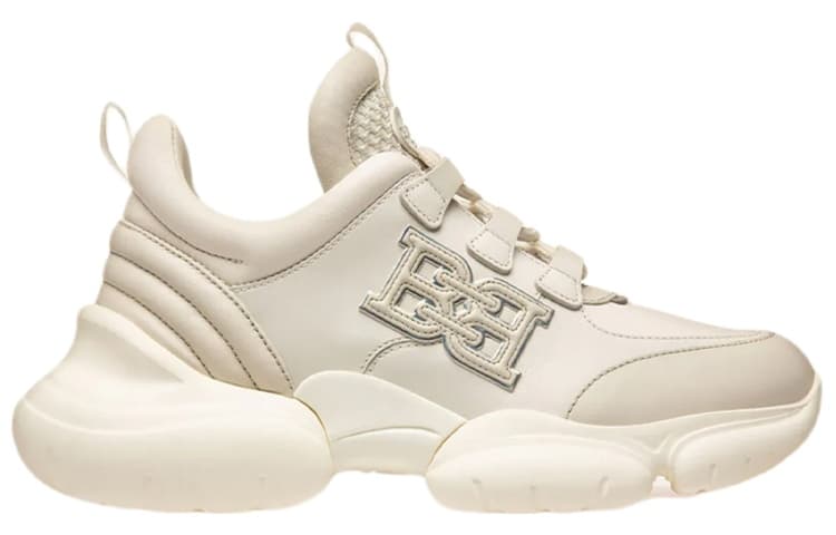 BALLY Maily Mid top Массивные кроссовки женские серо-белые