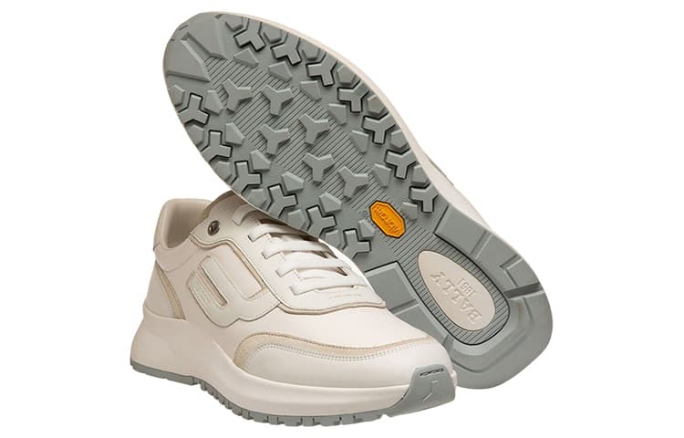 Устойчивые к истиранию низкие повседневные туфли BALLY Demmy, мужские цвета экрю