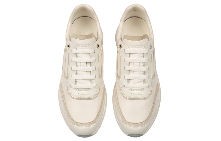 Устойчивые к истиранию низкие повседневные туфли BALLY Demmy, мужские цвета экрю