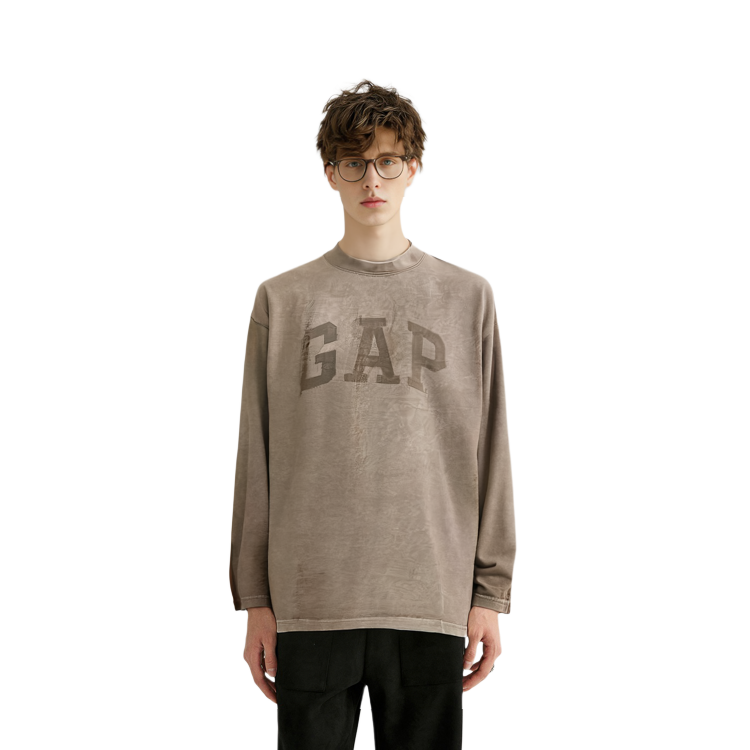 Футболка YEEZY Gap Engineered By Balenciaga Dove L/S