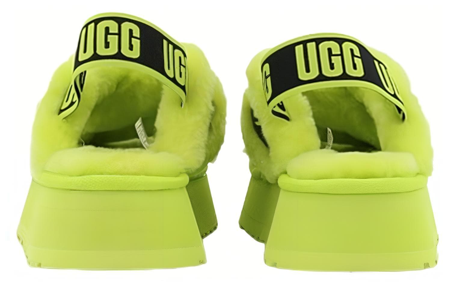 Тапочки UGG DISCO Cross Slide Animalia женские зеленые