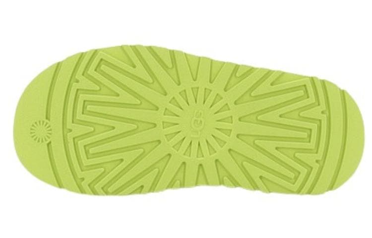 Тапочки UGG DISCO Cross Slide Animalia женские зеленые