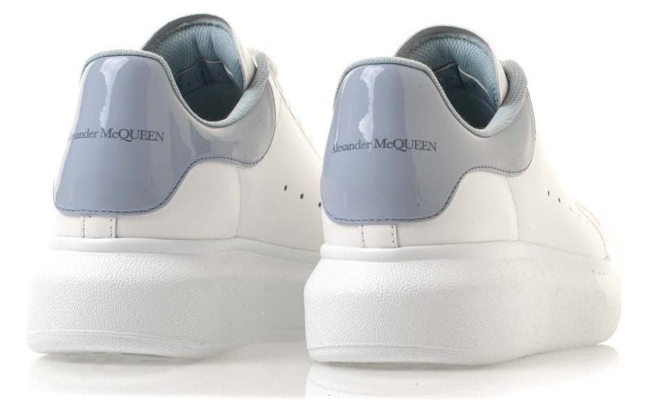 Alexander McQueen Larry Oversize кроссовки, белые, синие, женские