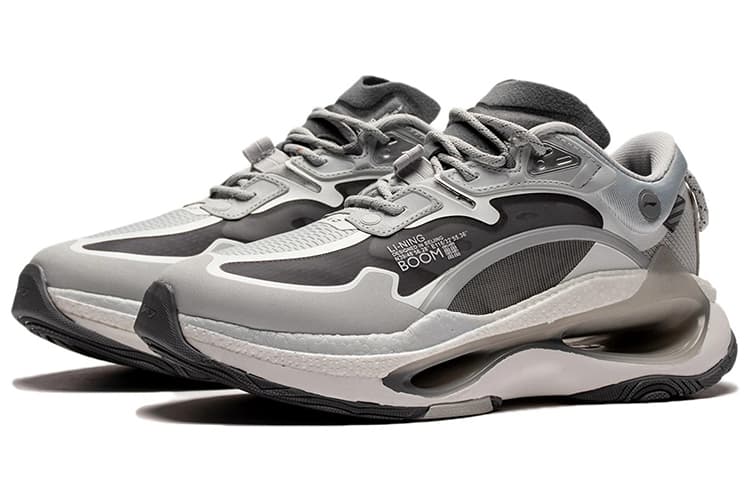 Подкладка Beyond Infinity, устойчивая к истиранию дышащая повседневная обувь с низким верхом, мужская, ледниково-серая