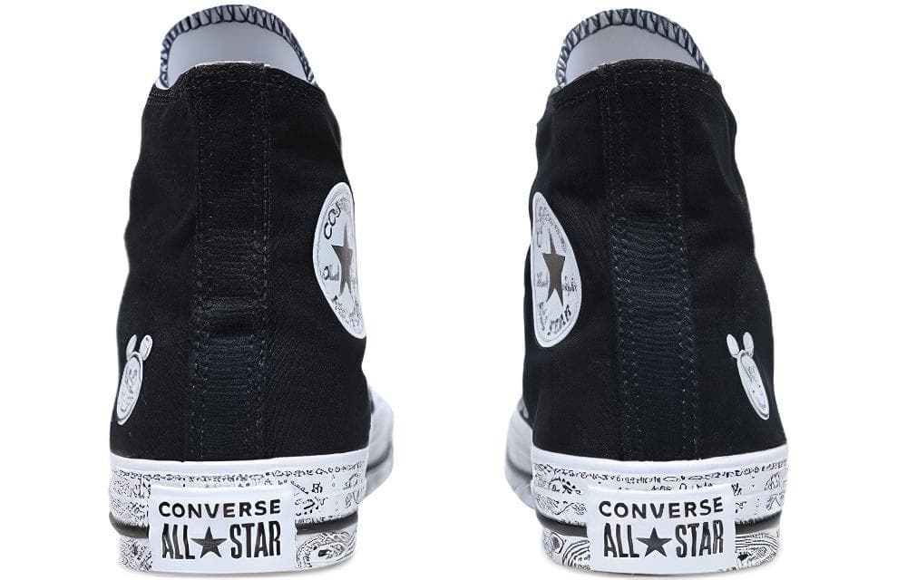 Женские кроссовки Converse Miley Cyrus X Converse Chuck Taylor All Star Hi 'Black'