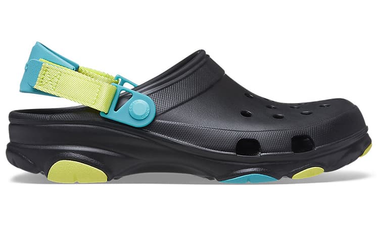 Классические пляжные сандалии унисекс Crocs Clog, черные сандалии