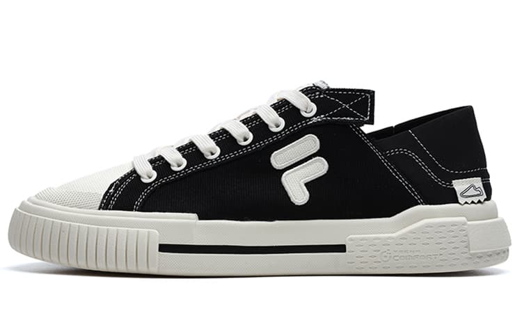 FILA FUSION Wallride Dx Skate Shoes 'Black White'
