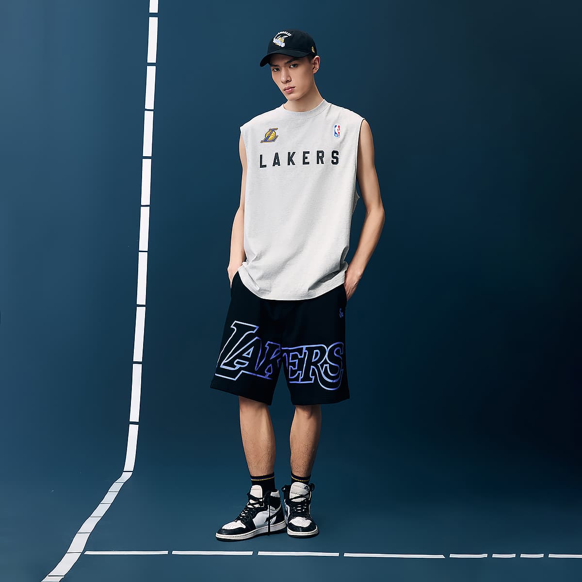 JACK JONES · Майка унисекс Jack&Jones X Lakers Nba