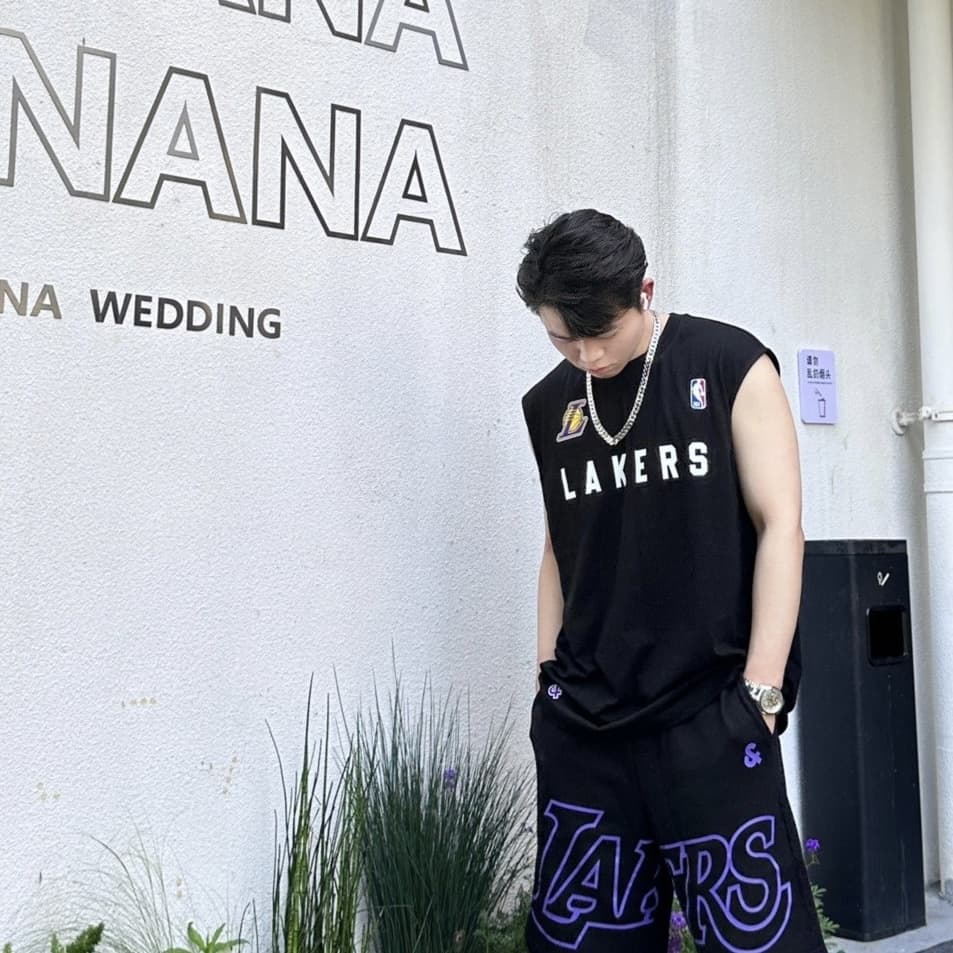 JACK JONES · Майка унисекс Jack&Jones X Lakers Nba