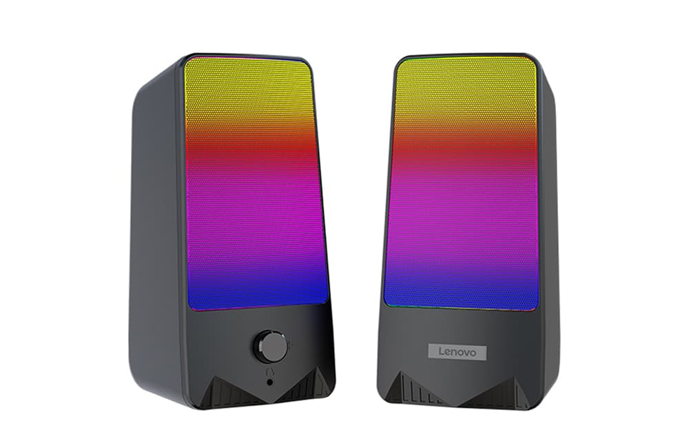 Lenovo TS40 Dual Channel Bluetooth Speaker, Esports Gaming, Desktop Speaker USB Wired Connection