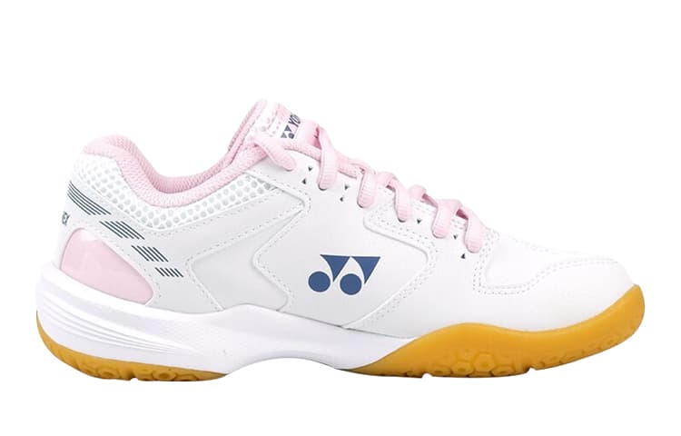 YONEX Power Cushion, амортизирующая, устойчивая к истиранию, дышащая обувь для бадминтона с низким берцем, белая, пастельная, розовая, детская