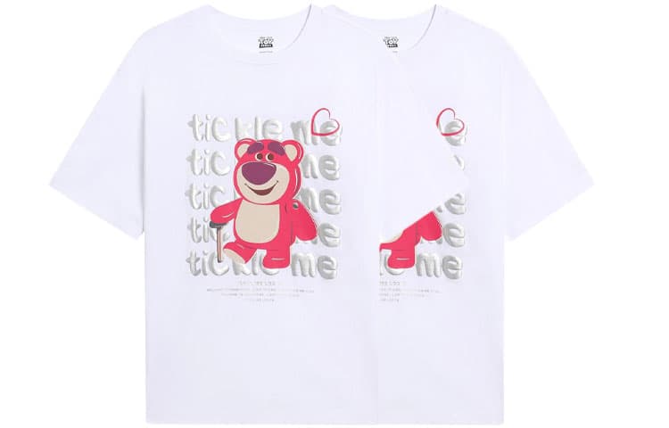 Футболка LiNing x Disney, унисекс, белая