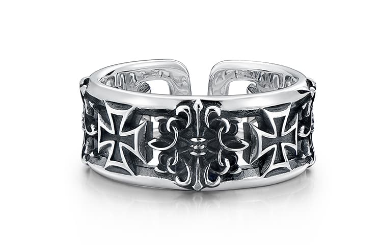 MYSH 925 Sterling Silver Rings Men's
