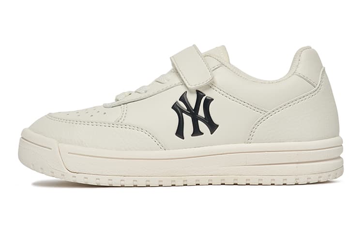 MLB Chunky Breathable Low top Kids' Skateboarding Shoes Ecru Kids'