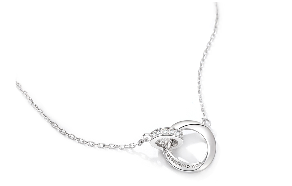 Clect S925 Серебряные ожерелья унисекс