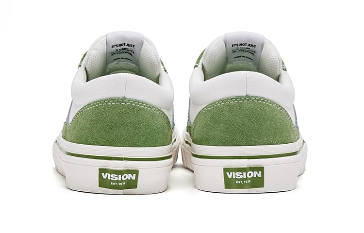 Туфли для скейтборда Vision Street Wear Stick с низким верхом, унисекс, Apple Green