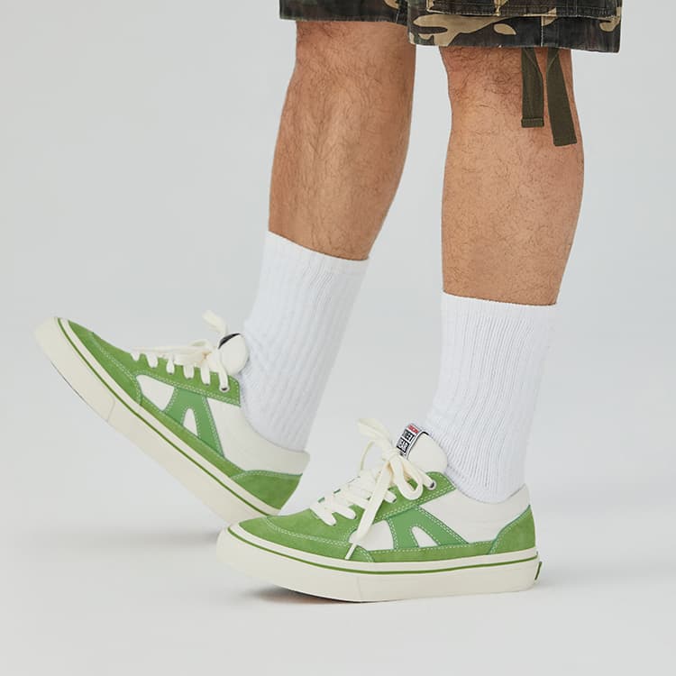 Туфли для скейтборда Vision Street Wear Stick с низким верхом, унисекс, Apple Green