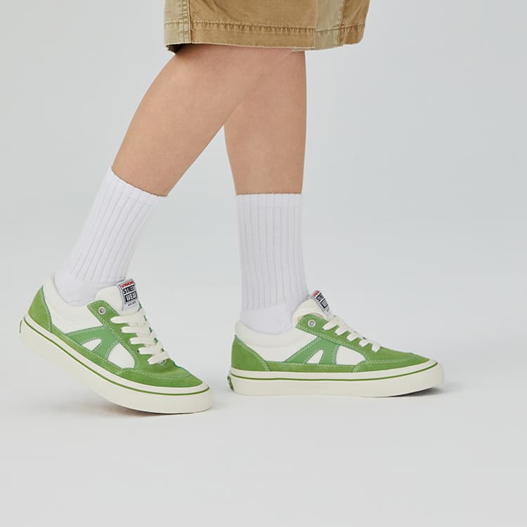 Туфли для скейтборда Vision Street Wear Stick с низким верхом, унисекс, Apple Green