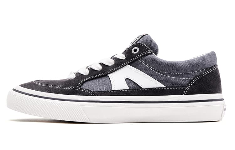 Vision Street Wear Stick Low-Top Skateboard Shoes Unisex Dark Gray
